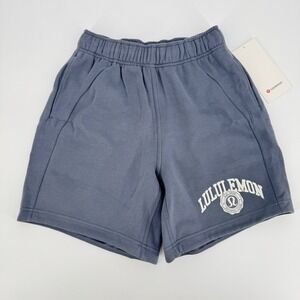 Lululemon Scuba Oversized MR 7" Graphic Shorts XXS Athletic‎ Club Gray